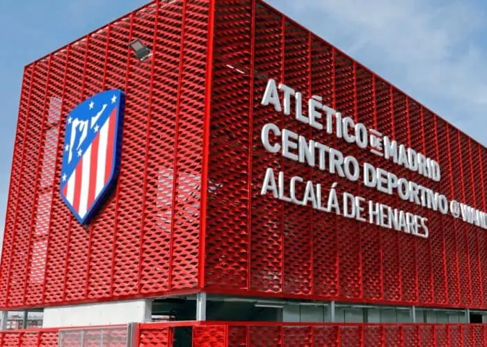 Atlético de Madrid Training Centre in Alcalá de Henares, home to elite football training facilities for aspiring athletes.