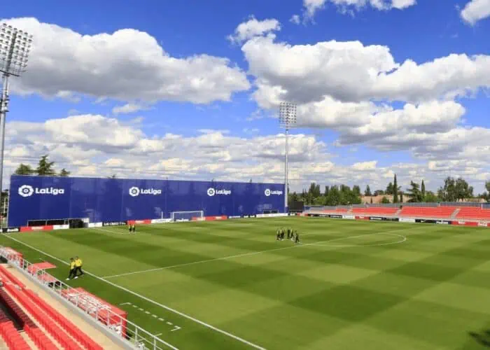 Atlético de Madrid Training Centre in Majadahonda, featuring state-of-the-art facilities for professional and youth team development.