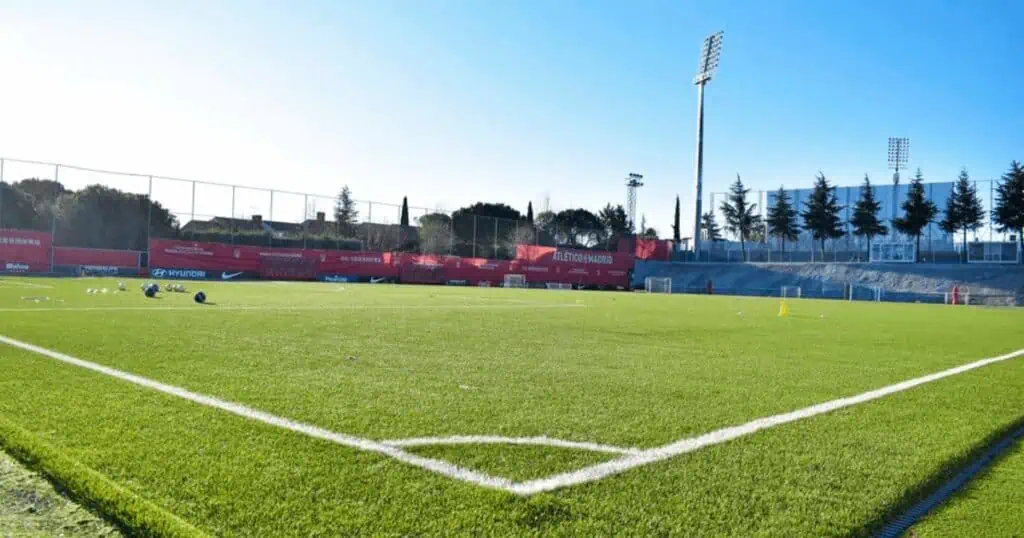 Wanda Sports City Majadahonda of the Atletico Madrid Men's First Team.