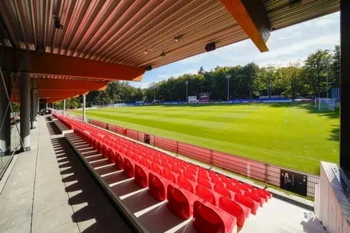 PSV Academy Stadium pitch at Campus De Herdgang in Eindhoven, Netherlands