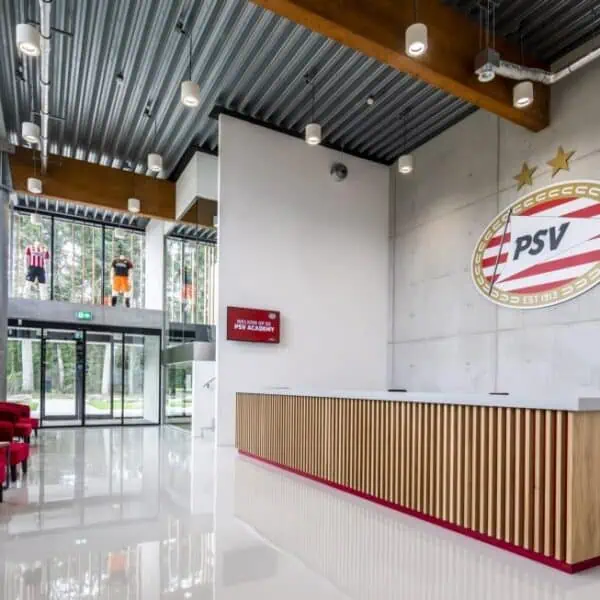 PSV Academy reception entrance at Campus De Herdgang.